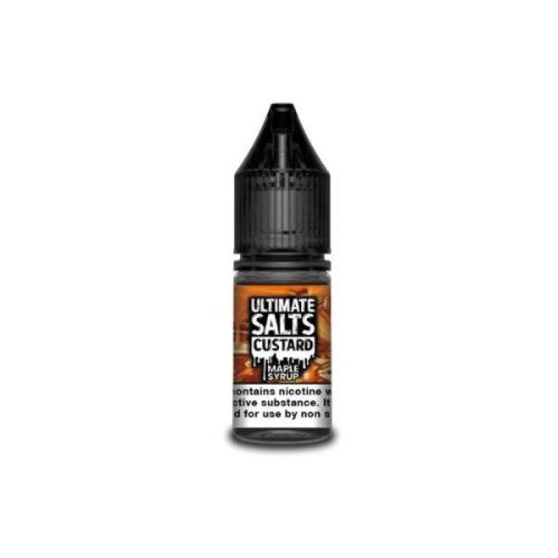 Ultimate Puff Salts 10ml - Custard - Maple Syrup