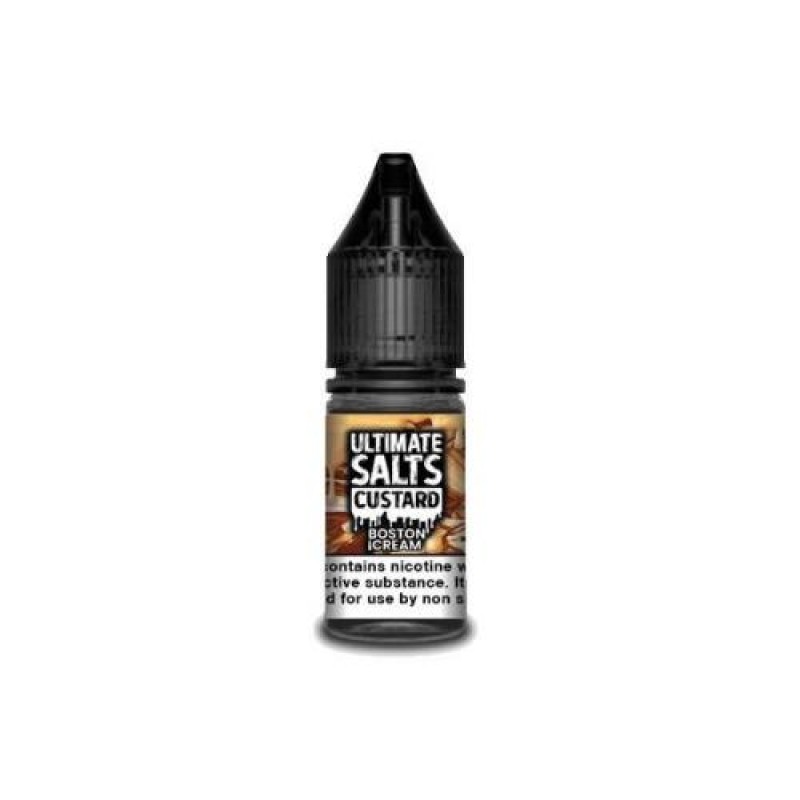 Ultimate Puff Salts 10ml - Custard - Boston Cream