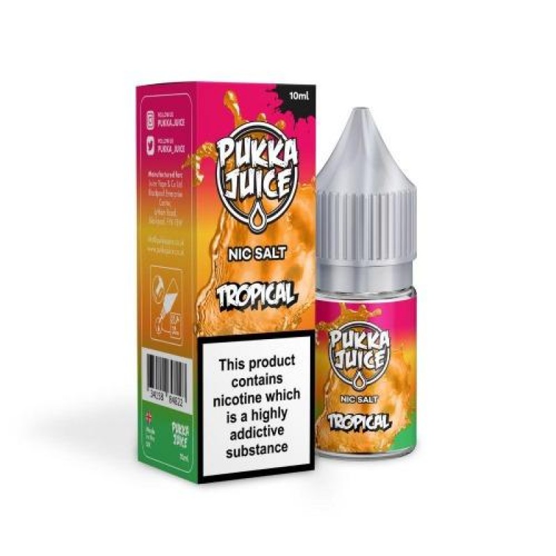 Tropical Pukka Juice 20mg Nic Salts