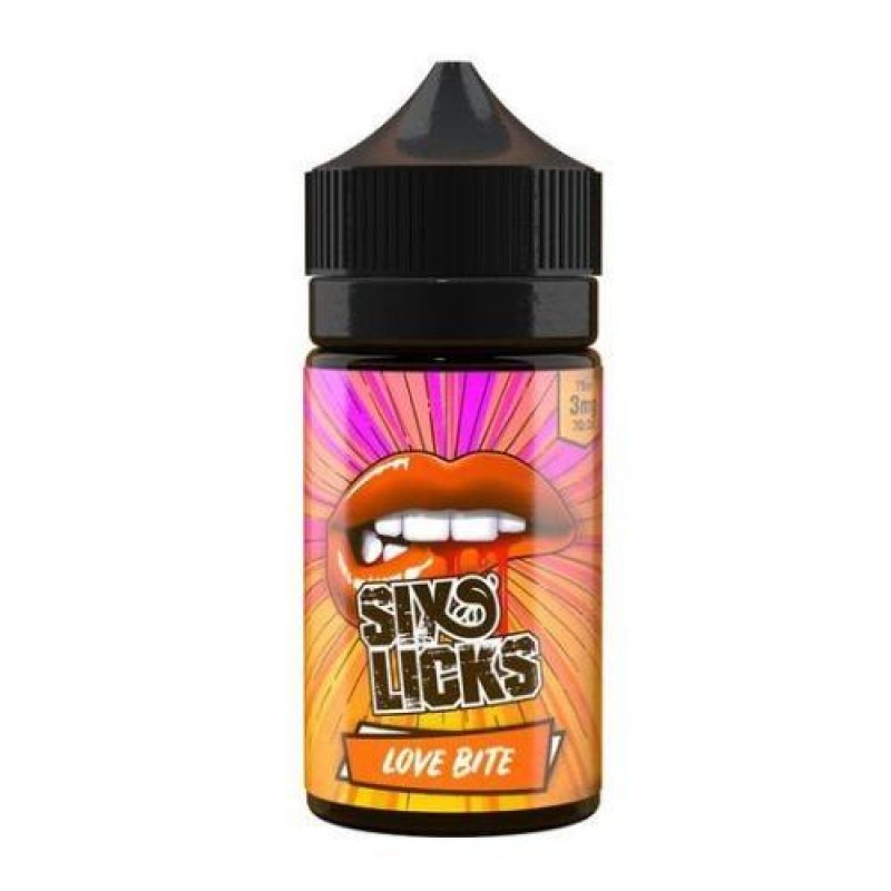 Love Bite By Six Licks 50ml E-Liquid