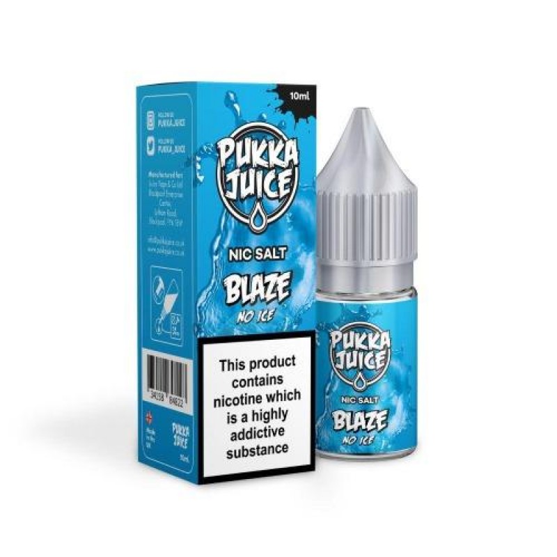 Blaze No Ice Pukka Juice 20mg Nic Salts