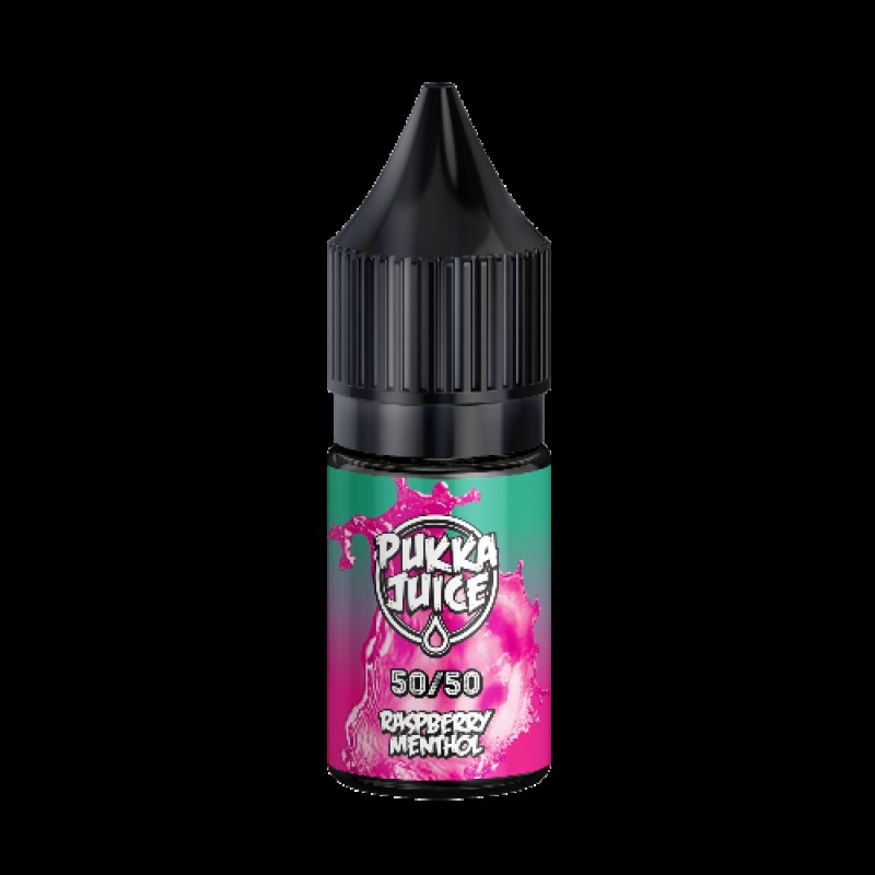 Raspberry Menthol Pukka Juice 50/50