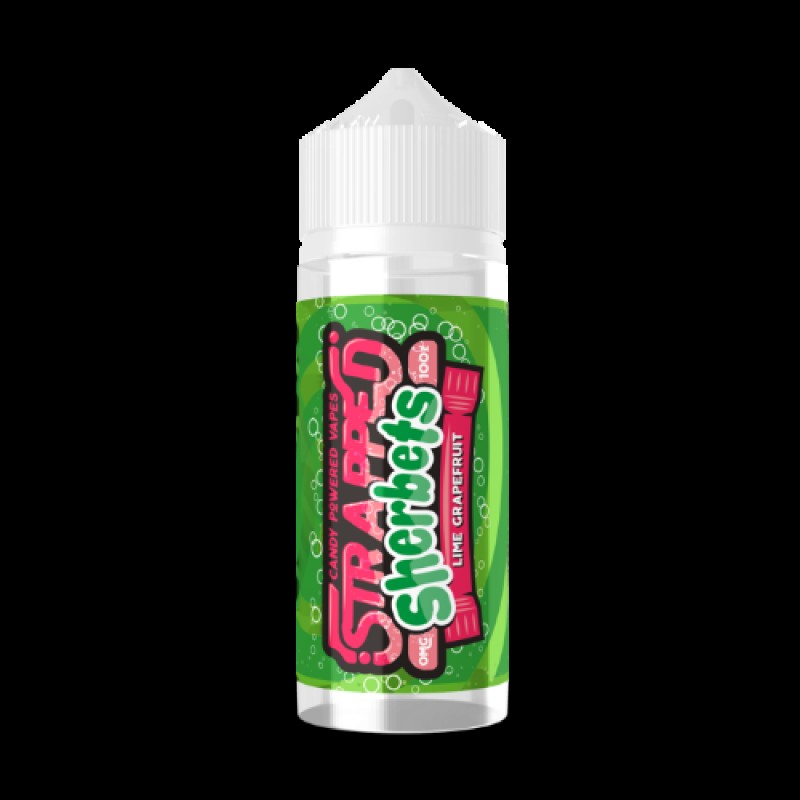 Strapped Sherbets 100ml - Lime Grapefruit