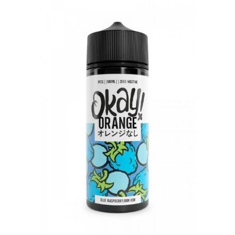 Blue Raspberry Bonbon 100ml by Okay Orange