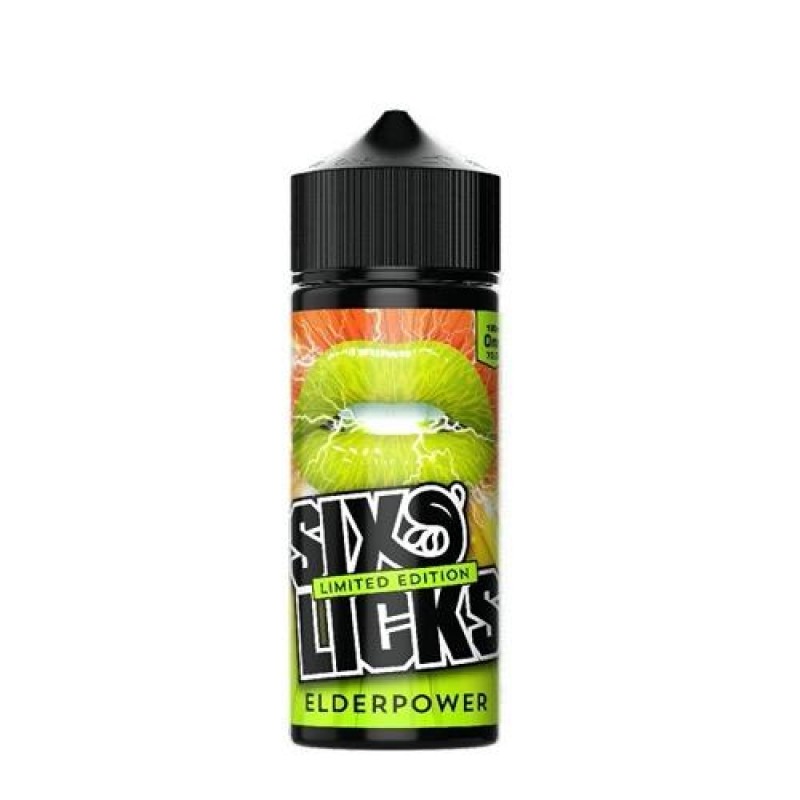 Elderpower Limited Edition By Six Licks 100ml E-Liquid