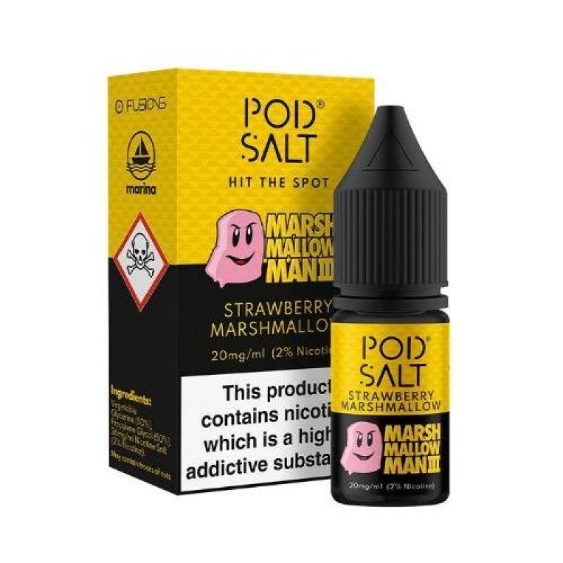 Marshmallow Man 3 Pod Salt Fusion 20mg 10ml