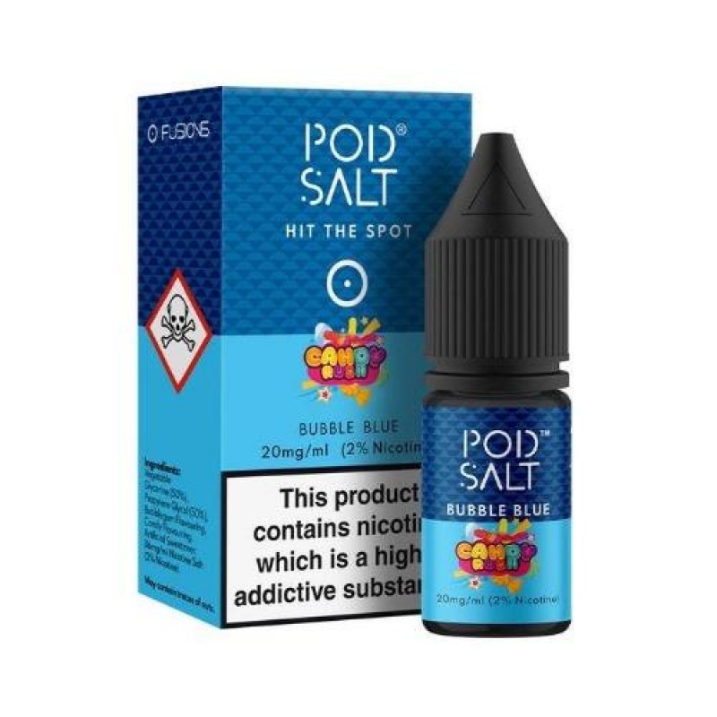 Bubble Blue Pod Salt Fusion 20mg 10ml