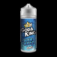 Blue Razz - Soda King 100ml Shortfill - 0mg - 70VG...