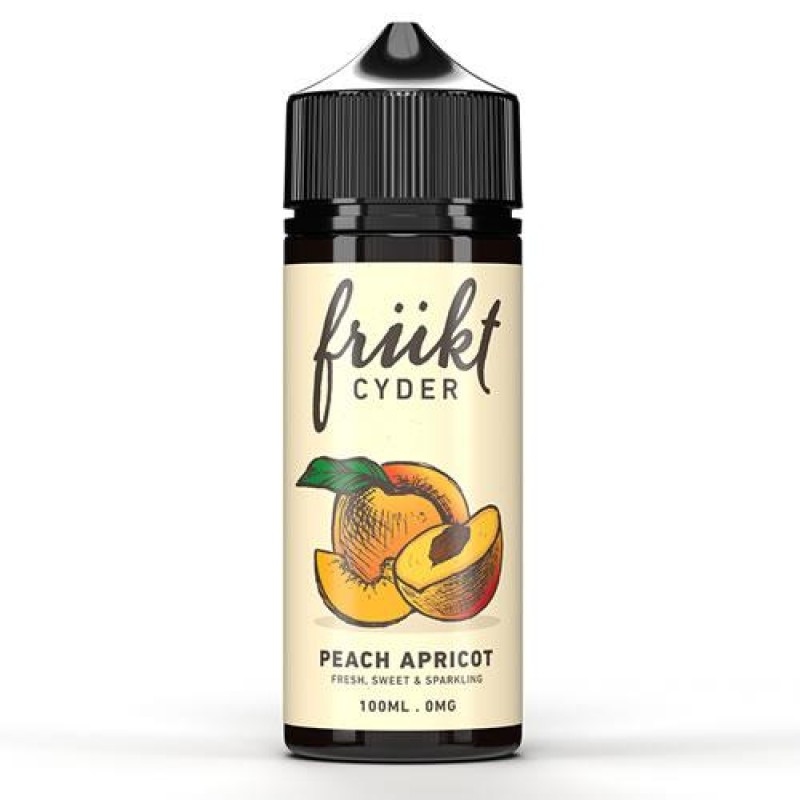 Peach Apricot Frukt Cider 100ml Shortfill E-liquid