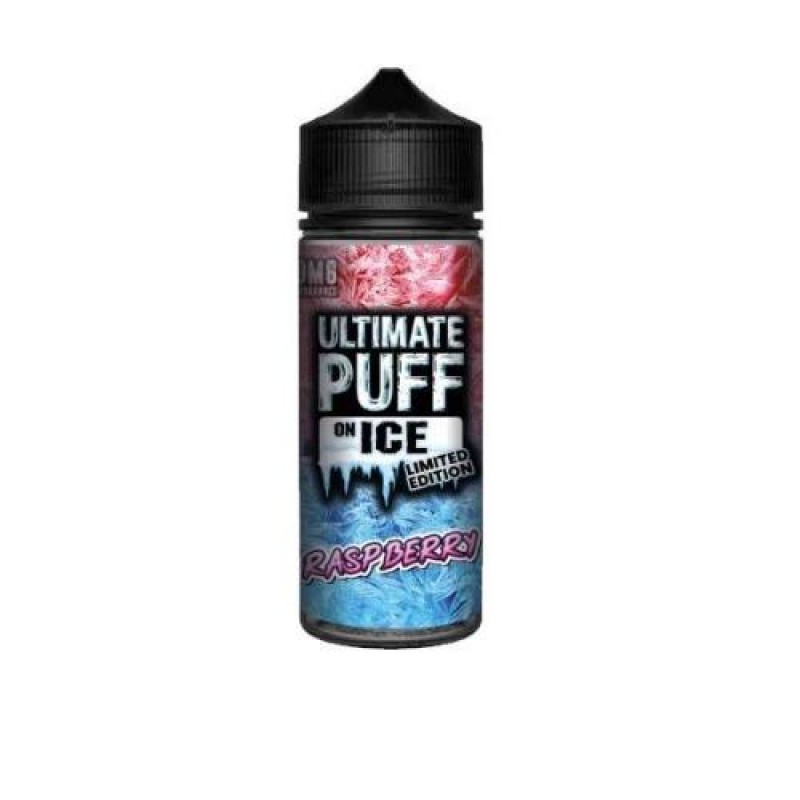 Ultimate Puff On Ice Raspberry 100ml Shortfill