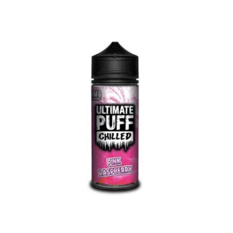 Ultimate Puff Chilled Pink Raspberry 100ml Shortfi...