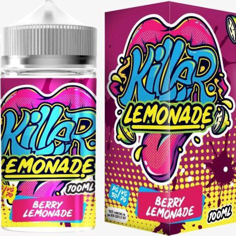 Killer Lemonade Berry Lemonade 100ml Shortfill E-L...