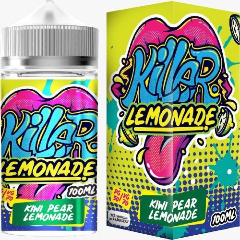 Killer Lemonade Kiwi Pear Lemonade 100ml Shortfill E-Liquid