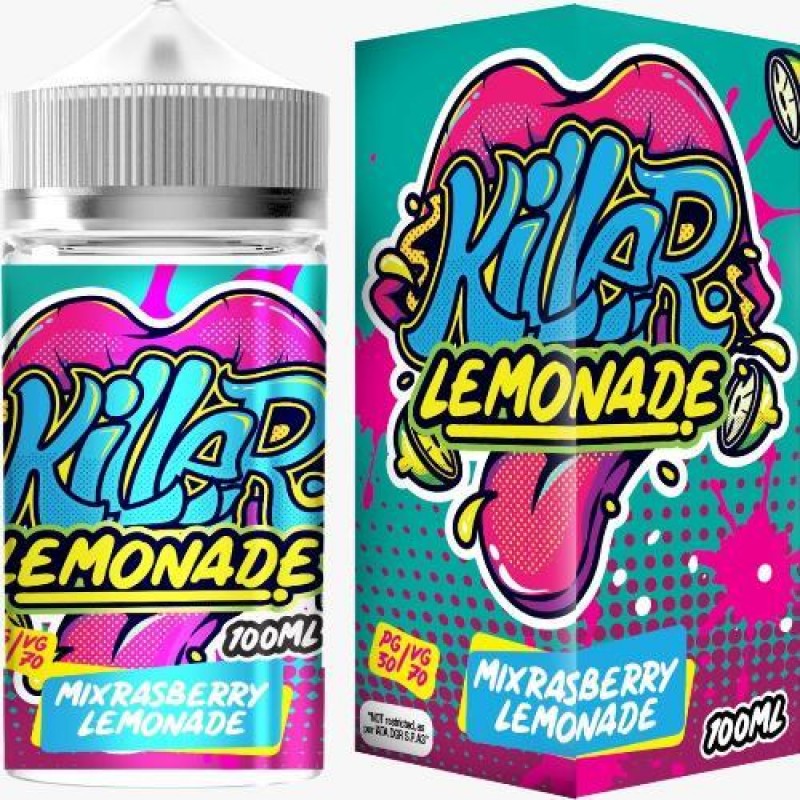 Killer Lemonade Mix Raspberry Lemonade 100ml Shortfill E-Liquid