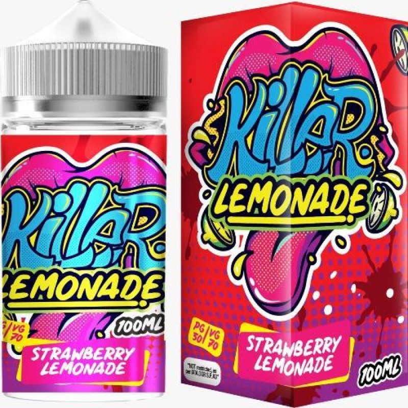 Killer Lemonade Strawberry Lemonade 100ml Shortfill E-Liquid