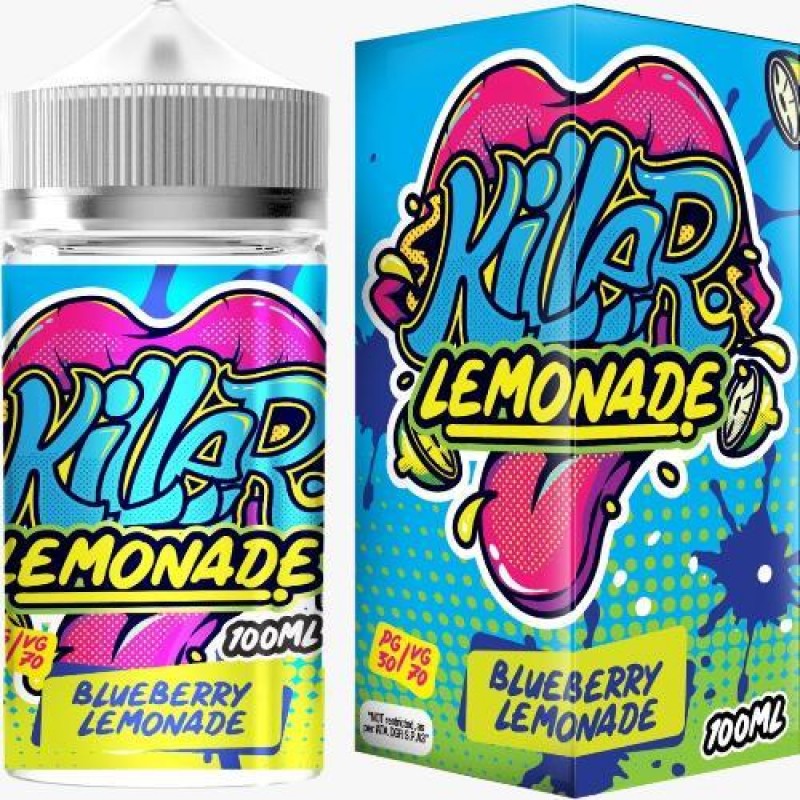 Killer Lemonade Blueberry Lemonade 100ml Shortfill E-Liquid