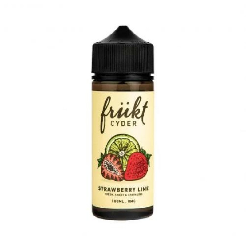 Strawberry Lime Frukt Cider 100ml Shortfill E-liqu...