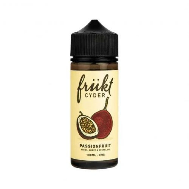 Passionfruit Frukt Cider 100ml Shortfill E-liquid