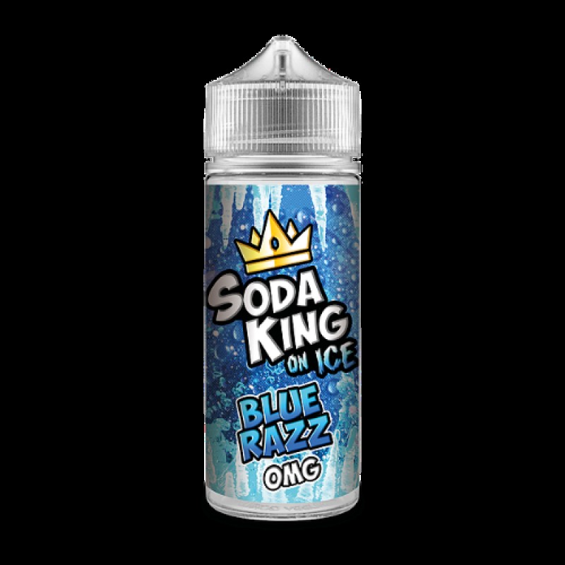 Blue Razz Soda King On Ice 100ml E-Liquid