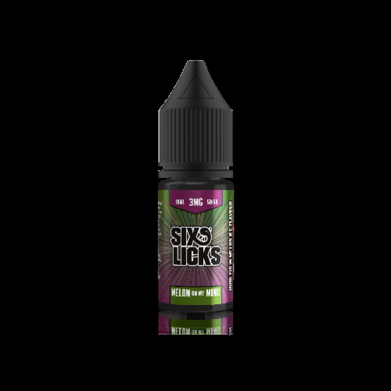 Melon On My Mind By Six Licks 50/50 E-Liquids