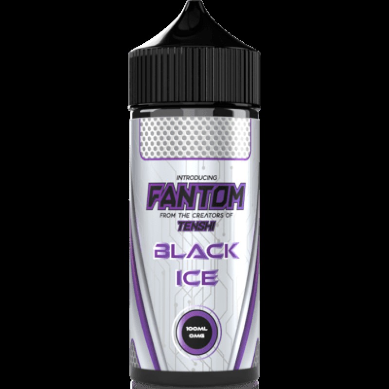 Black Ice 100ml - Fantom Collection - Tenshi Vapes