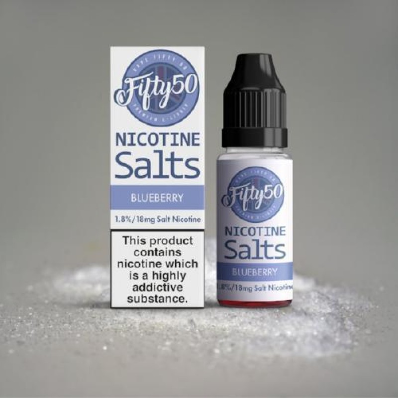 Blueberry Fifty 50 Nic Salt 10ML E-Liquids