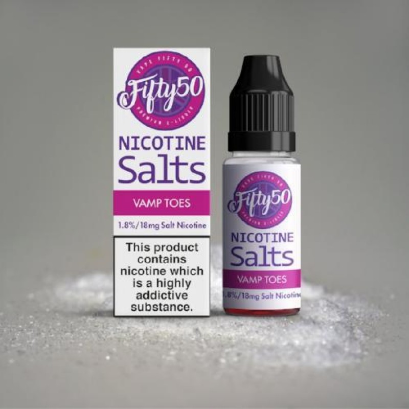 Vamp Toes Fifty 50 Nic Salt 10ML