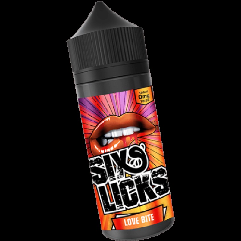 Love Bite By Six Licks 100ml E-Liquid