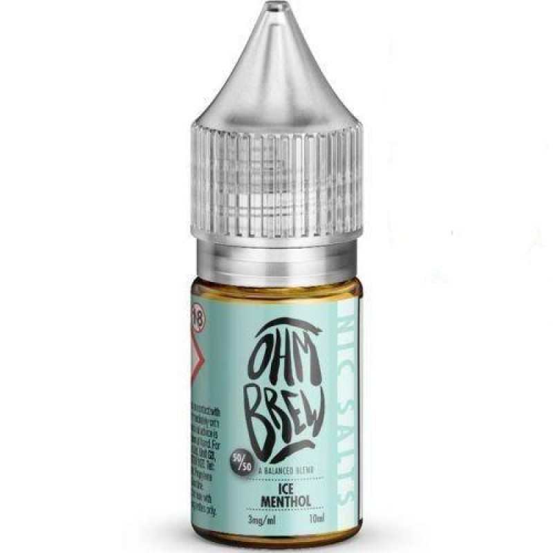 Ice Menthol Ohm Brew 50/50 Nic Salts