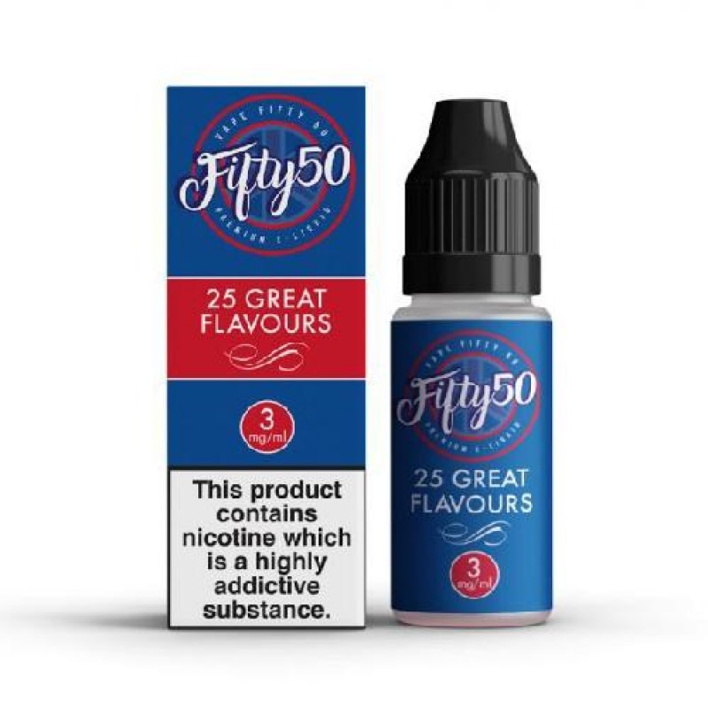 Blueberry - Fifty 50 10ml E-liquids